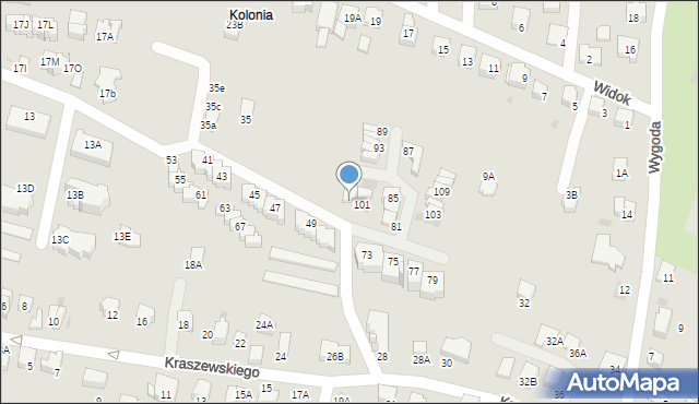 Wieliczka, Reformacka, 99, mapa Wieliczka
