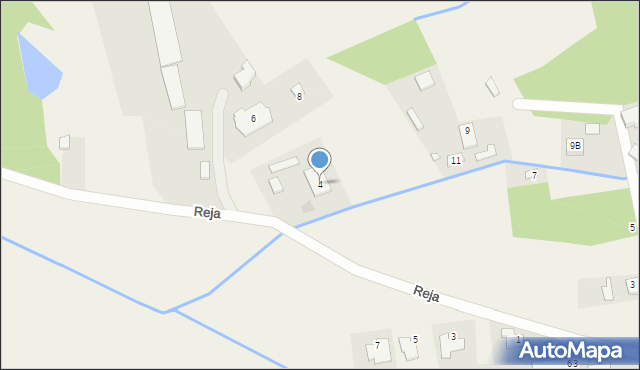 Wólka Załęska, Reja Mikołaja, 4, mapa Wólka Załęska