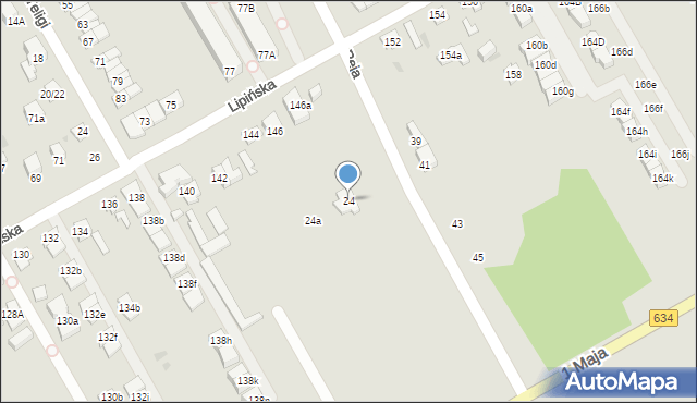 Wołomin, Reja Mikołaja, 24, mapa Wołomin