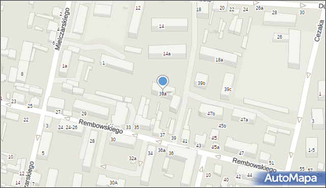 Zgierz, Rembowskiego Szczepana, ks., 39a, mapa Zgierz