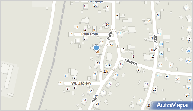 Zgorzelec, Reja Mikołaja, 20, mapa Zgorzelec