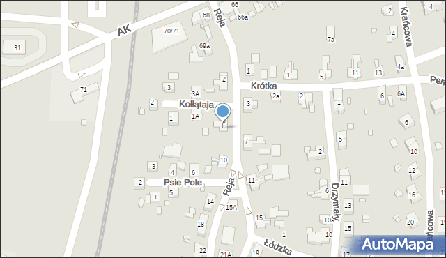 Zgorzelec, Reja Mikołaja, 8, mapa Zgorzelec