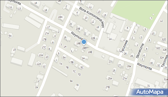 Zgorzelec, Reymonta Władysława, 19D, mapa Zgorzelec