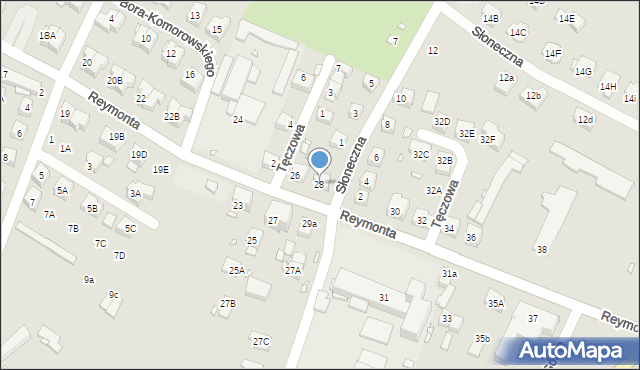 Zgorzelec, Reymonta Władysława, 28, mapa Zgorzelec