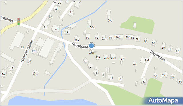 Zgorzelec, Reymonta Władysława, 45D, mapa Zgorzelec