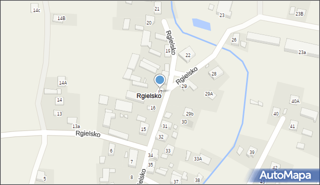 Rgielsko, Rgielsko, 17, mapa Rgielsko