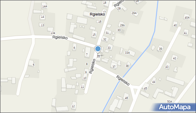 Rgielsko, Rgielsko, 35, mapa Rgielsko