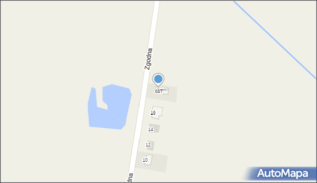 Rgielsko, Rgielsko, 64T, mapa Rgielsko