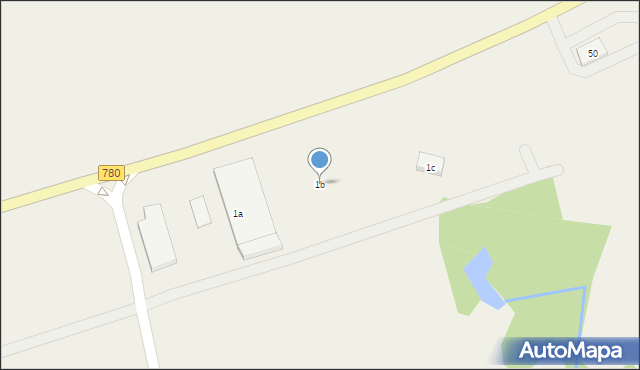 Babice, Rozwojowa, 1b, mapa Babice