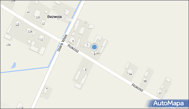 Bezwola, Rokosz, 9, mapa Bezwola