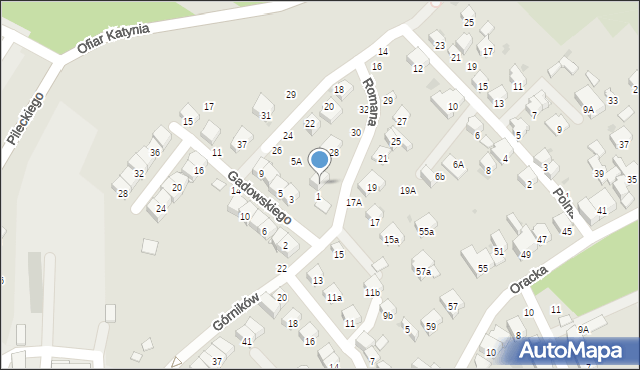 Bochnia, Romana Józefa, 26, mapa Bochni