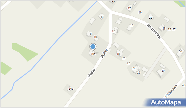 Bulowice, Roczyńska, 10a, mapa Bulowice