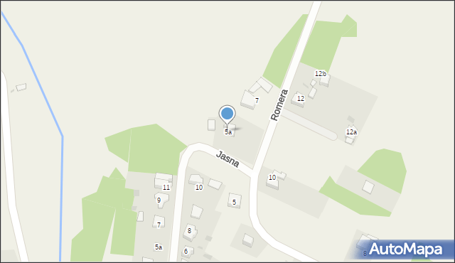 Chełm Śląski, Romera Eugeniusza, prof., 5a, mapa Chełm Śląski