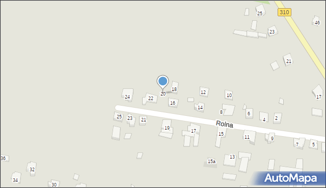 Czempiń, Rolna, 20, mapa Czempiń