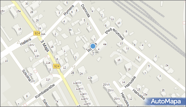 Czerwionka-Leszczyny, Rostka Józefa, dr., 2, mapa Czerwionka-Leszczyny