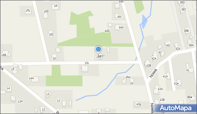 Czyżowice, Rogowska, 16E, mapa Czyżowice