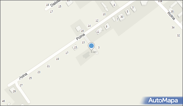 Dąbrowa, Rowerowa, 4, mapa Dąbrowa