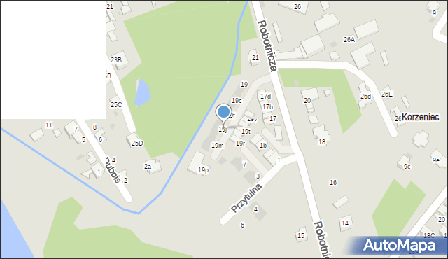 Dąbrowa Górnicza, Robotnicza, 19j, mapa Dąbrowa Górnicza