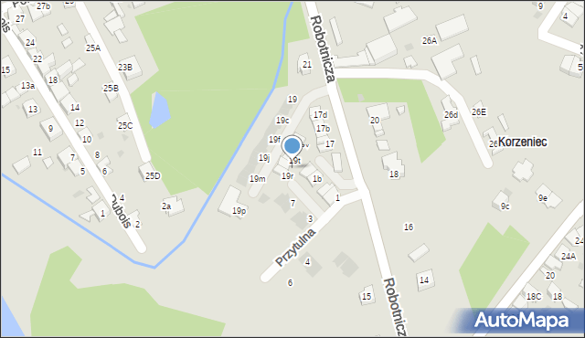 Dąbrowa Górnicza, Robotnicza, 19s, mapa Dąbrowa Górnicza