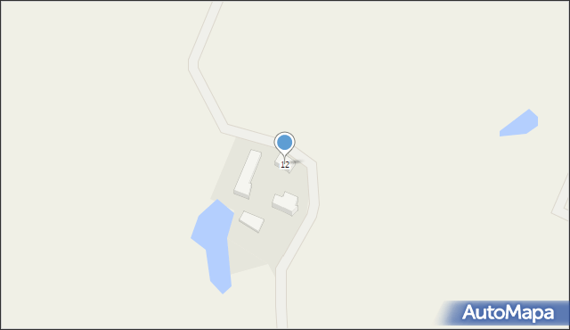 Dąbrówka, Rolna, 12, mapa Dąbrówka