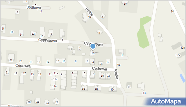 Dobrzykowice, Rolna, 10, mapa Dobrzykowice