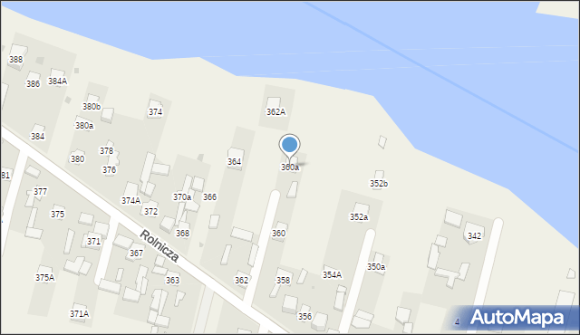 Dziekanów Polski, Rolnicza, 360a, mapa Dziekanów Polski