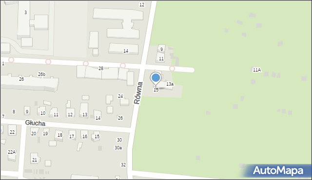 Gdańsk, Równa, 15, mapa Gdańska