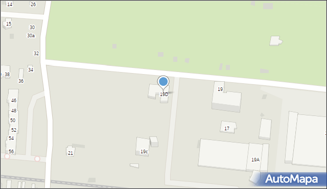 Gdańsk, Równa, 19D, mapa Gdańska