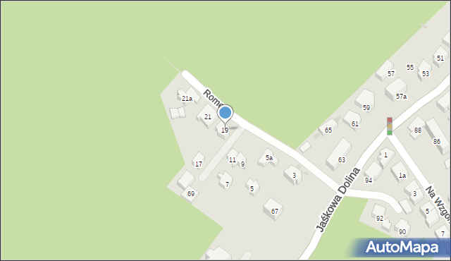 Gdańsk, Romera Eugeniusza, prof., 19, mapa Gdańska