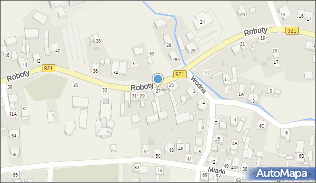Gierałtowice, Roboty, ks., 27, mapa Gierałtowice