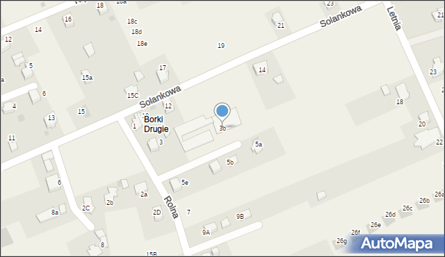 Goczałkowice-Zdrój, Rolna, 3b, mapa Goczałkowice-Zdrój