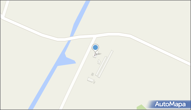 Górzyca, Robotnicza, 17, mapa Górzyca