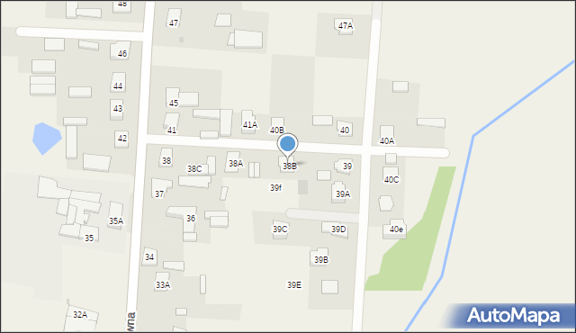 Guzowatka, Rodzinna, 6, mapa Guzowatka