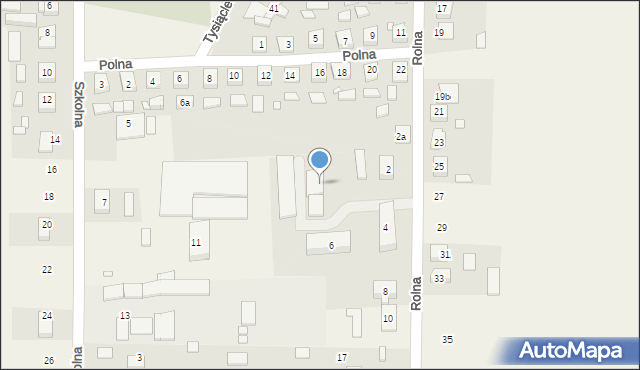 Kamieniec, Rolna, 2b, mapa Kamieniec