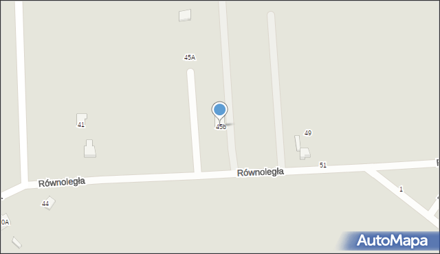 Kłobuck, Równoległa, 45b, mapa Kłobuck