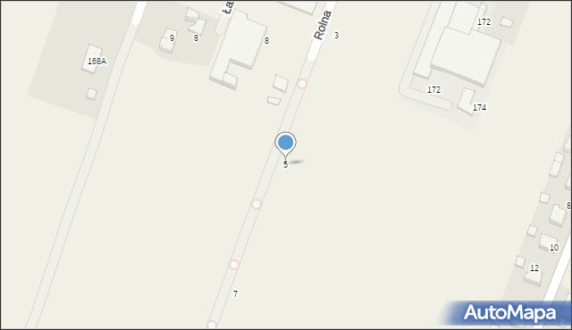 Kobielice, Rolna, 5, mapa Kobielice