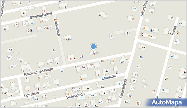 Kobyłka, Rozwadowskiego Tadeusza, gen., 15, mapa Kobyłka