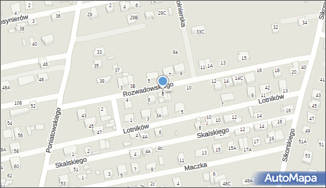 Kobyłka, Rozwadowskiego Tadeusza, gen., 8, mapa Kobyłka