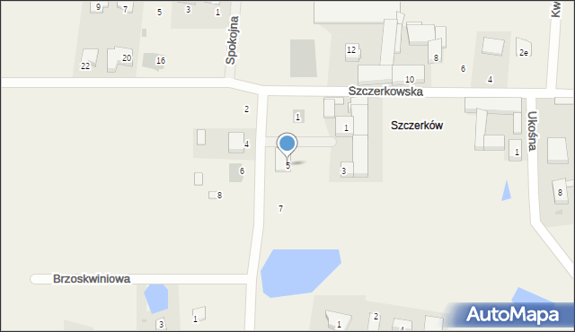 Konarzew, Rolna, 5, mapa Konarzew