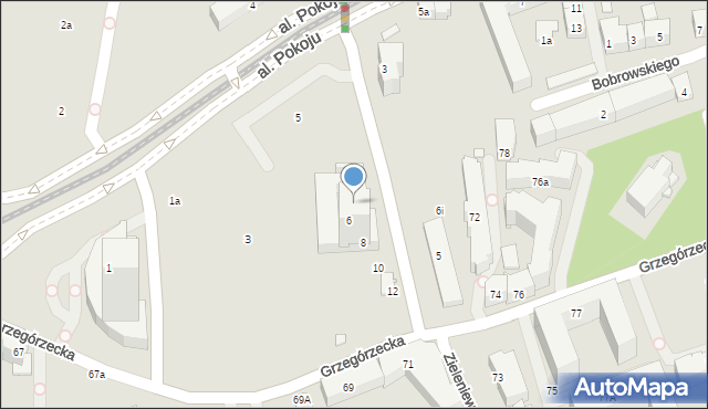 Kraków, Rogozińskiego Stefana, 6l, mapa Krakowa