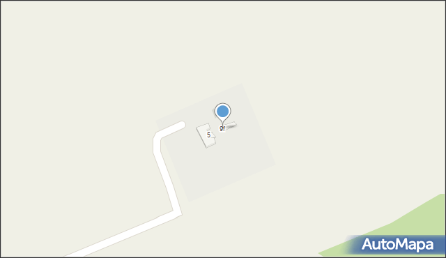 Kraszew, Rokicińska, 9f, mapa Kraszew