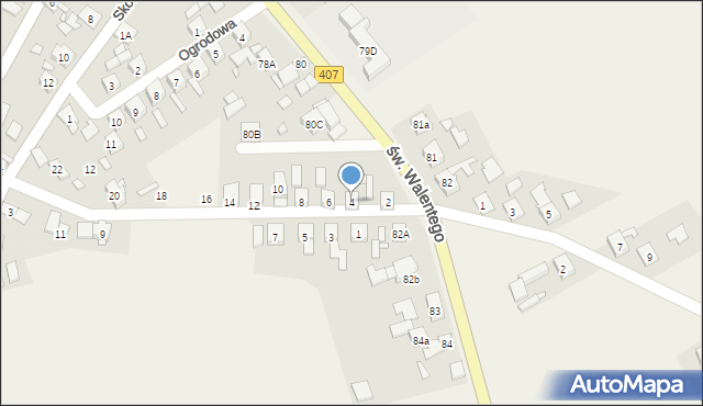 Łącznik, Roboty Filipa, 4, mapa Łącznik