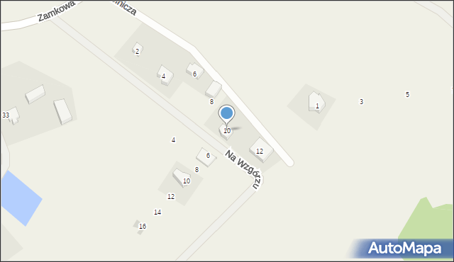 Łapalice, Rolnicza, 10, mapa Łapalice