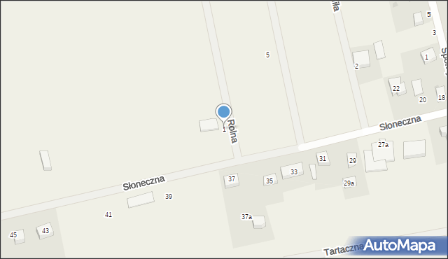 Łęczyce, Rolna, 1, mapa Łęczyce