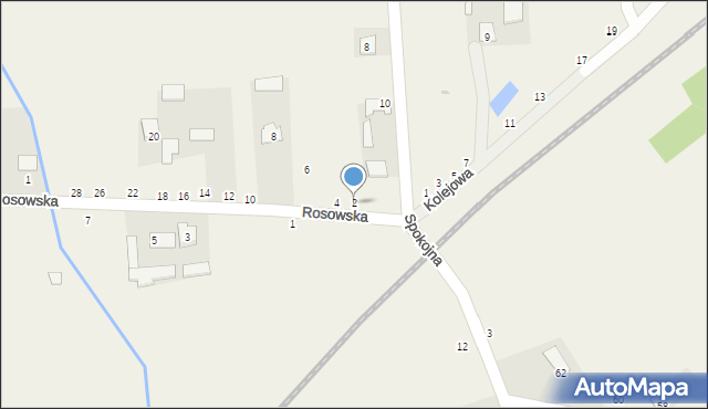 Leopoldów, Rosowska, 2, mapa Leopoldów