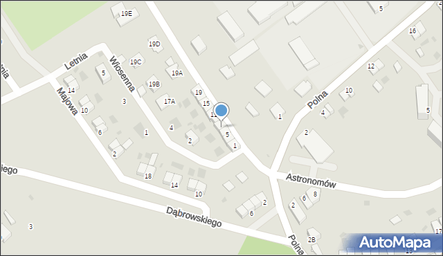 Lidzbark Warmiński, Rolna, 7, mapa Lidzbark Warmiński
