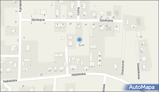 Łochowice, Rodzinna, 3, mapa Łochowice