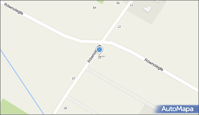 Luszowice, Równoległa, 15, mapa Luszowice