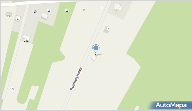 Makówka, Rozmarynowa, 9, mapa Makówka