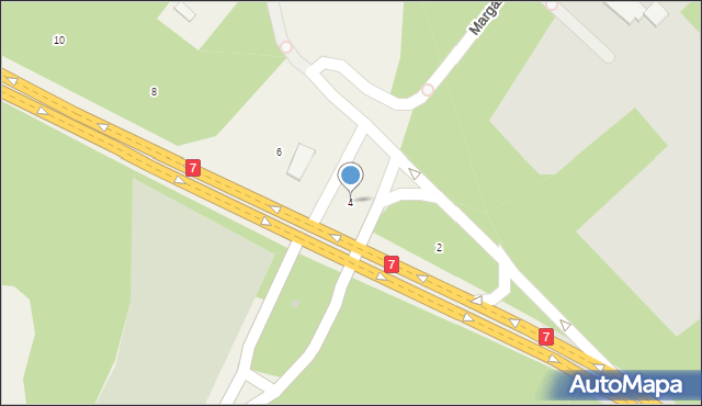 Modlniczka, Rożańskiego Adama, prof., 4, mapa Modlniczka
